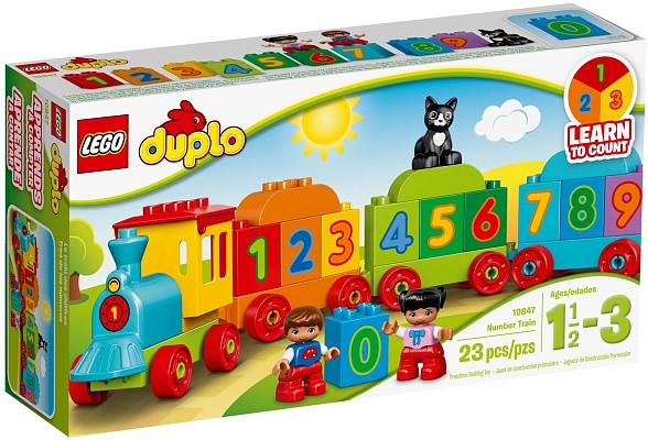 ����������� Lego My First Number Train 10847