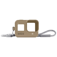 GoPro Sleeve + Lanyard HERO8 Sand (AJSST-006)