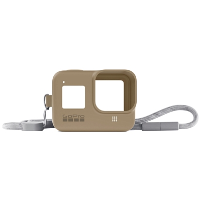 GoPro Sleeve + Lanyard HERO8 Sand (AJSST-006)