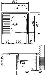 �������� ����� Franke Eurostar ETL 611-56