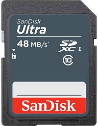 ����� ������ SanDisk Ultra 48 MB/s SDXC Class 10 UHS-I [Ultra 48 MB/s SDXC Class 10 UHS-I 64Gb]