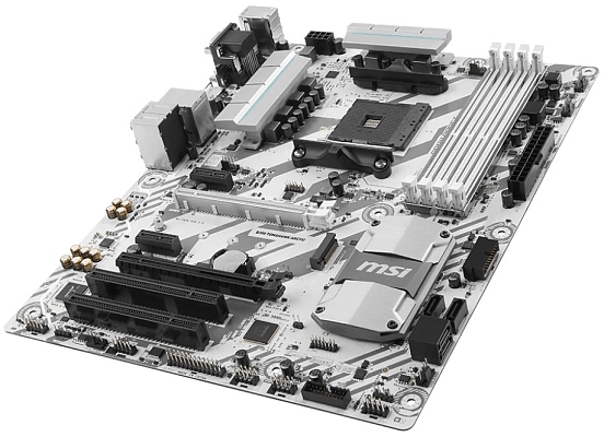 ����������� ����� MSI B350 TOMAHAWK ARCTIC