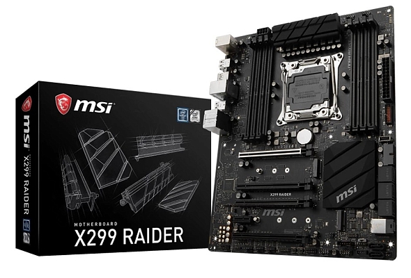 ����������� ����� MSI X299 RAIDER