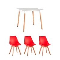 Stool Group ���� Oslo Square 80*80 �� �����, 3 ����� Frankfurt �������