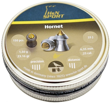 Haendler & Natermann Hornet 6.35 mm 1.5 g 150 pcs