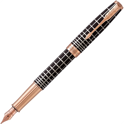 ����� Parker Sonnet Premium F531Chiselled Brown