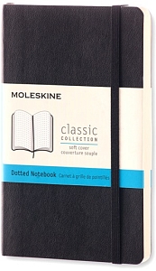 ������� Moleskine Dots Soft Notebook Small Black