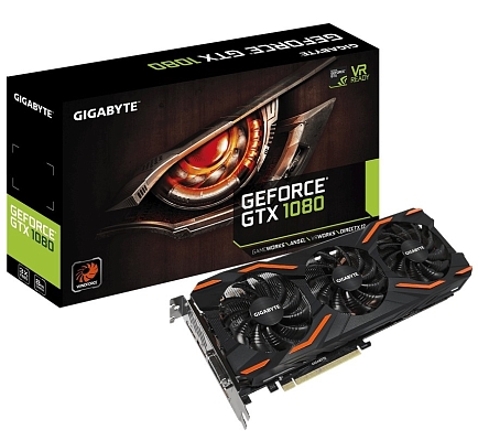 ���������� Gigabyte GeForce GTX 1080 GV-N1080D5X-8GD