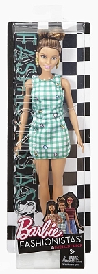 ����� Barbie Fashionistas Emerald Check - Original DVX72