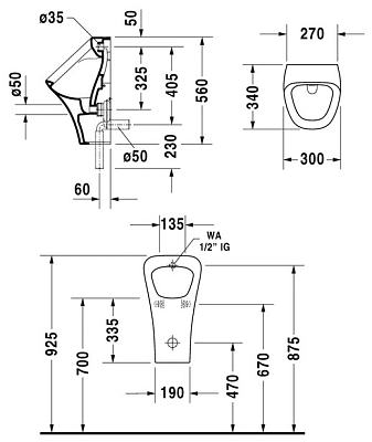 ������� Duravit DuraStyle 280430