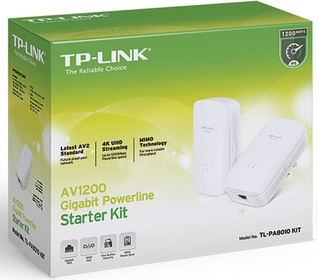 Powerline ������� TP-LINK TL-PA8010KIT