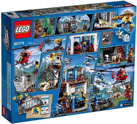 ����������� Lego Mountain Police Headquarters 60174