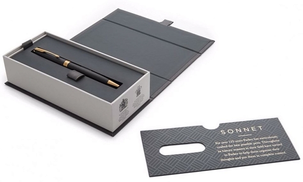 ����� Parker Sonnet K428 Matte Black Lacquer GT
