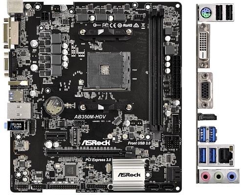 ����������� ����� ASRock AB350M-HDV