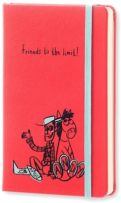 ������� Moleskine Toy Story Plain Notebook Pocket Red