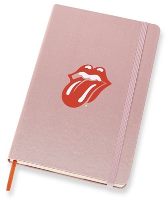 ������� Moleskine Rolling Stones Ruled Pink