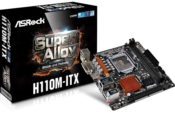 ����������� ����� ASRock H110M-ITX