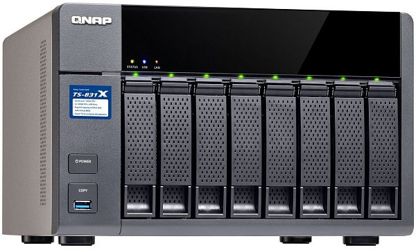 NAS ������ QNAP TS-831X-4G