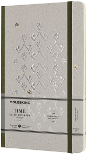 ������� Moleskine Time Ruled Notebook Green