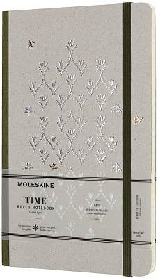 ������� Moleskine Time Ruled Notebook Green