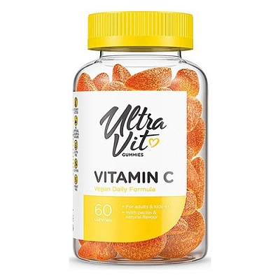 ���������� �������� ULTRAVIT Vitamin C, ����������� ��������, 60��, ������