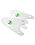������� FREESTYLE one size White-Green MAD WAVE M0746 07 0 02