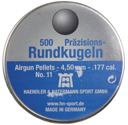 Haendler & Natermann Round Kugeln 4.5 mm 1.02 g 500 pcs