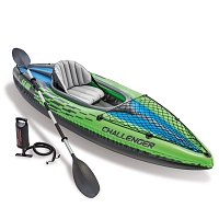 INTEX �����-���� �������� INTEX CHALLENGER K1 KAYAK, 274x76x33 ��, � �����