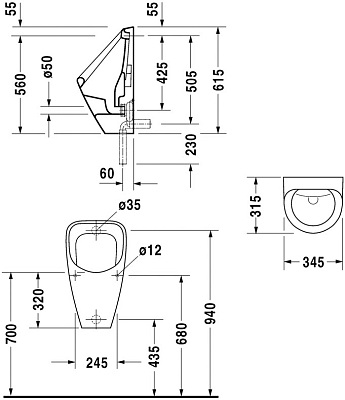 ������� Duravit Duraplus 083036