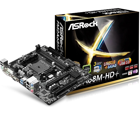 ����������� ����� ASRock FM2A68M-HD+