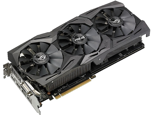 ���������� Asus Radeon RX 580 ROG-STRIX-RX580-T8G-GAMING