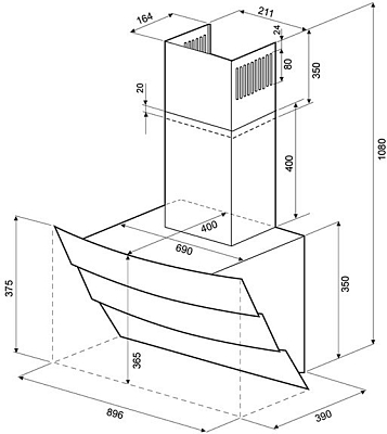������� Krona Inga 600 Push Button