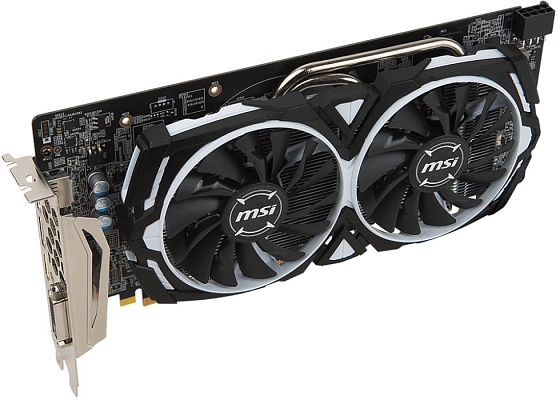 ���������� MSI RX 580 ARMOR 8G OC