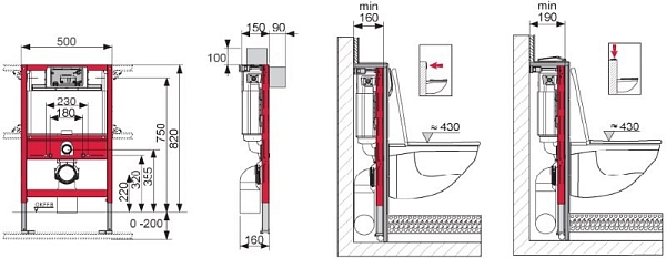 ����������� ��� ������� Tece 9.300.001