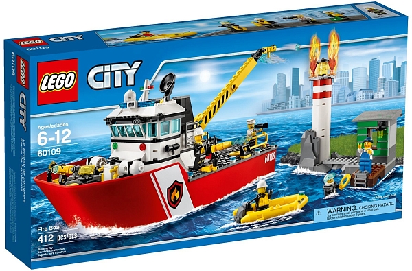 ����������� Lego Fire Boat 60109