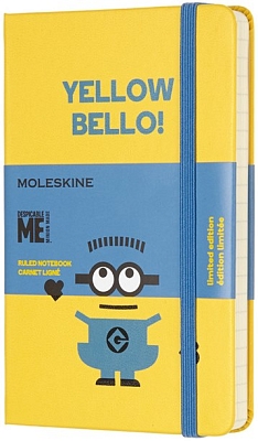 ������� Moleskine Minions Ruled Pocket Yellow