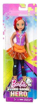 ����� Barbie Video Game Hero Multi-Color Hair DTW05