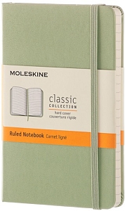 ������� Moleskine Ruled Notebook Pocket Mint