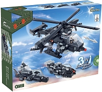 ����������� BanBao 3 in 1 Military Helicopter 8488