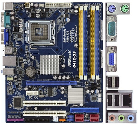 ����������� ����� ASRock G41C-GS