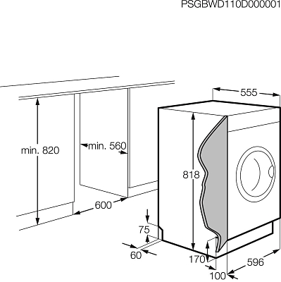 ������������ ���������� ������ Electrolux EWX 147410