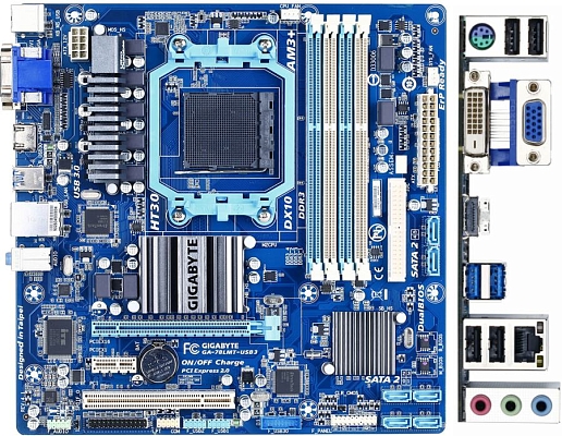 ����������� ����� Gigabyte GA-78LMT-USB3