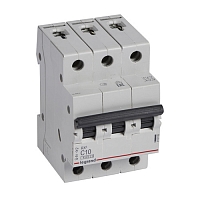 ����������� �������������� Legrand RX3 (419706) 10A ��� C 4.5kA 3� 400� 3�