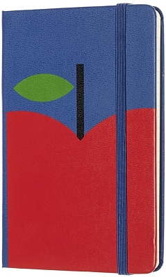 ������� Moleskine Snow White Ruled Notebook Pocket Blue