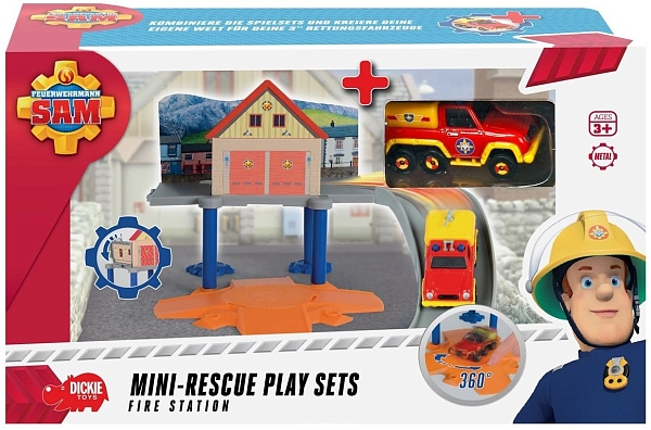 �������� / �������� ������ Dickie Mini-Rescue Fire Station