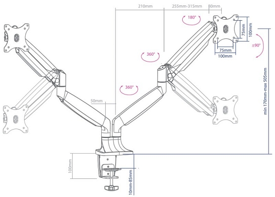 ���������/��������� ARM MEDIA LCD-T32