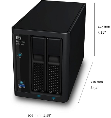NAS ������ WD My Cloud PRO PR2100 8TB