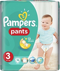 ���������� Pampers Pants 3 [Pants 3 / 19 pcs]