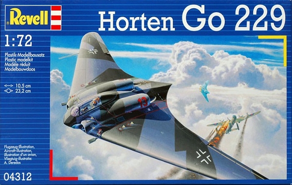 ������� ������ Revell Horten Go 229 (1:72)