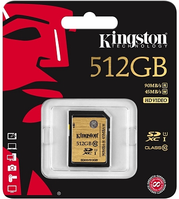 ����� ������ Kingston Ultimate SDXC UHS-I [Ultimate SDXC UHS-I 512Gb]